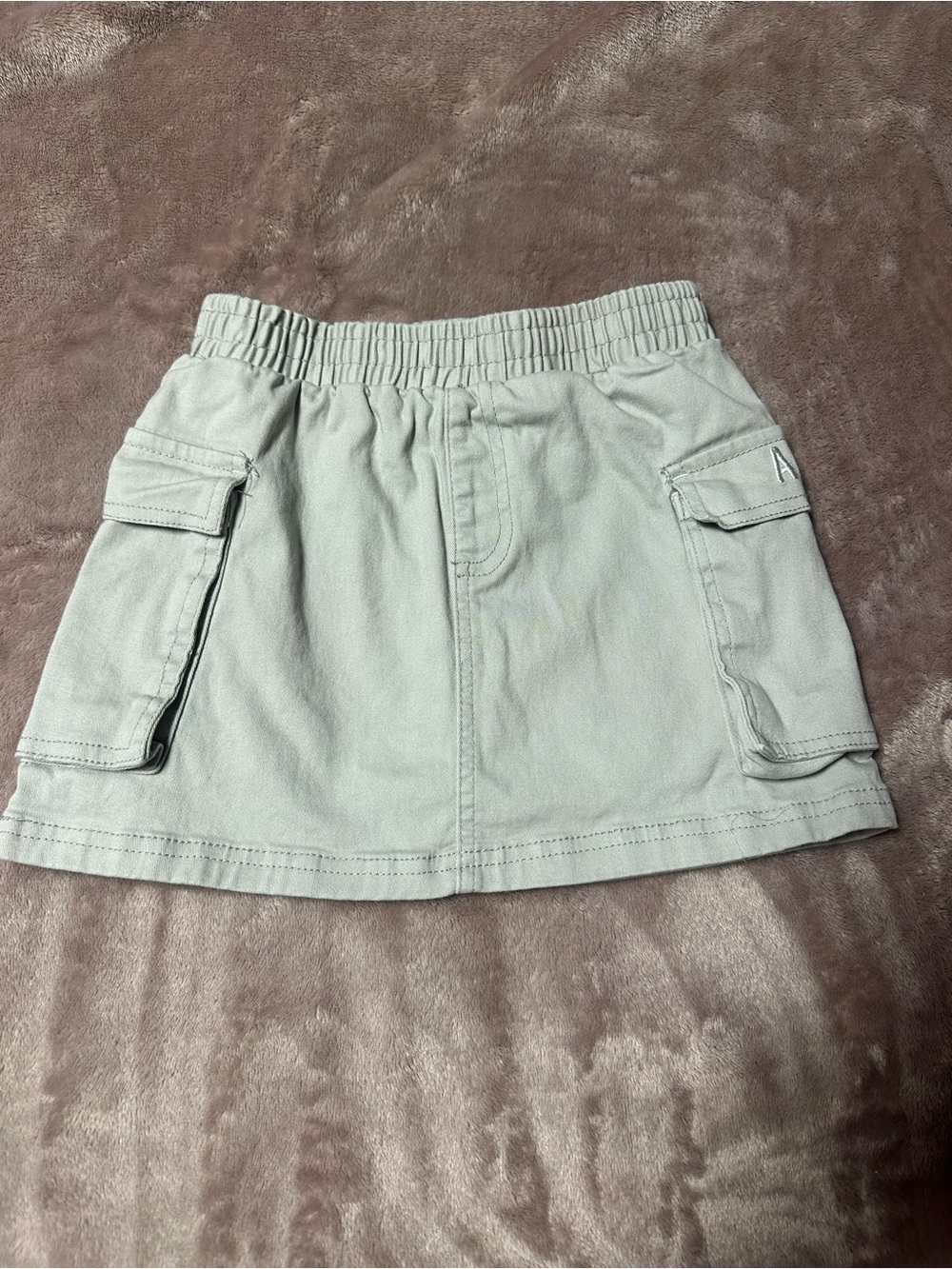 Aeropostale Light Sage Cargo Skirt for Kids